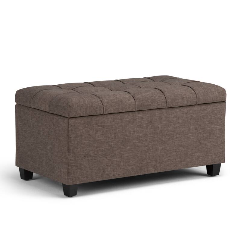 Modern Storage Ottoman Bench for Living Room