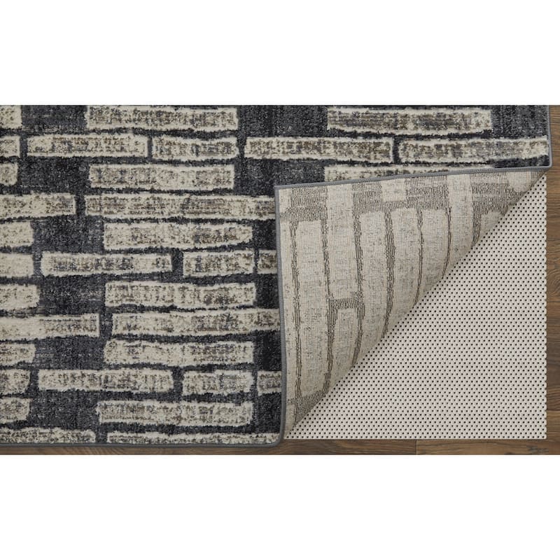 Grand Bazaar Kiba Machine Made Geometric Transitional Area Rug