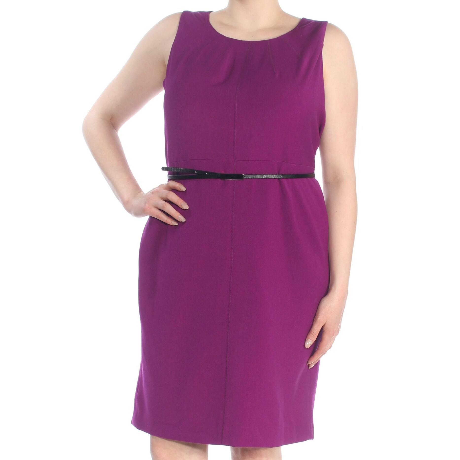 purple dress size 16