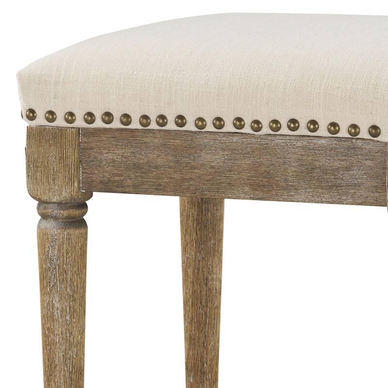 Walker 30" Accent Stool, Putty