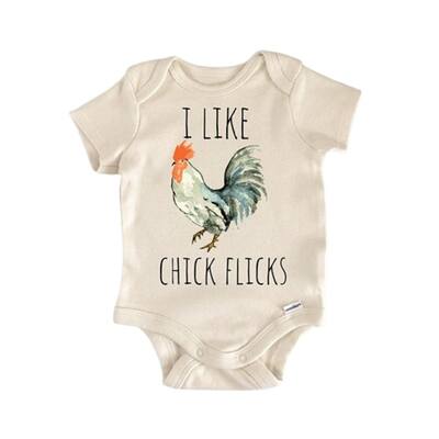Farm Barn Chicken Rooster - Baby Boy Girl Clothes Infant Bodysuit Funny Cute Newborn