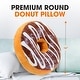 preview thumbnail 13 of 23, Cheer Collection Reversible Plush Donut Throw Pillow