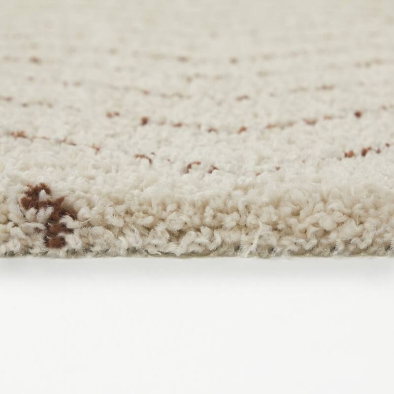 Karr Chevron Shag Area Rug