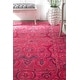 preview thumbnail 9 of 13, nuLOOM Boho Handmade Persian Overdyed Wool Area Rug