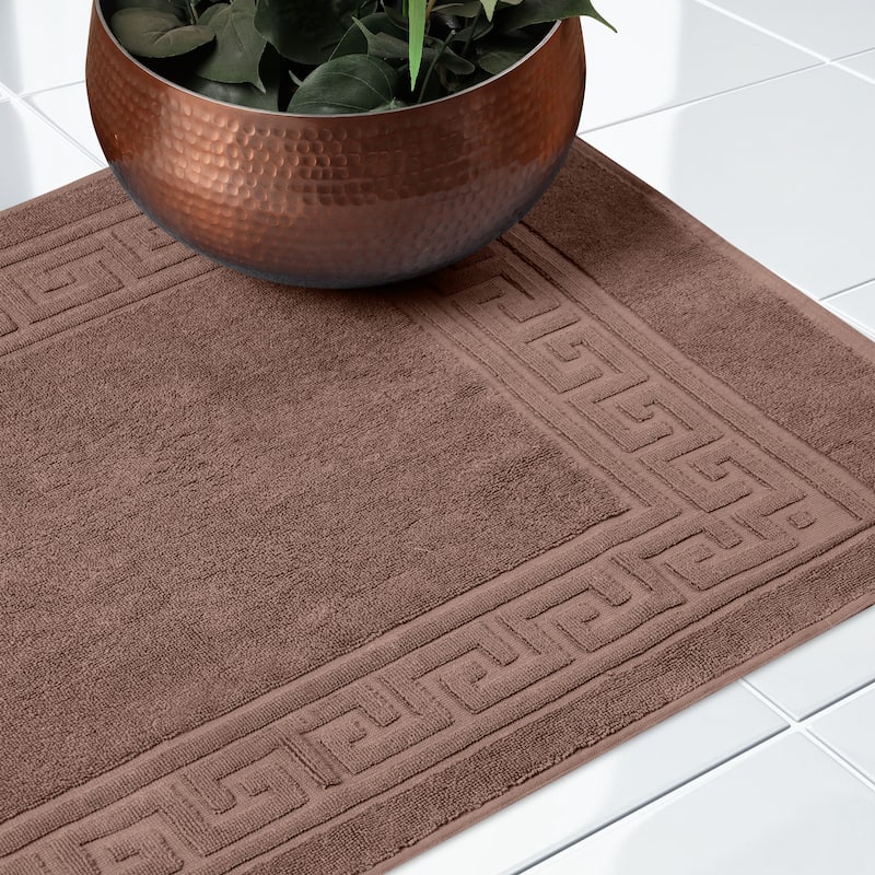 Superior Plush & Absorbent 900 GSM Cotton Bath Mat - (Set of 2)