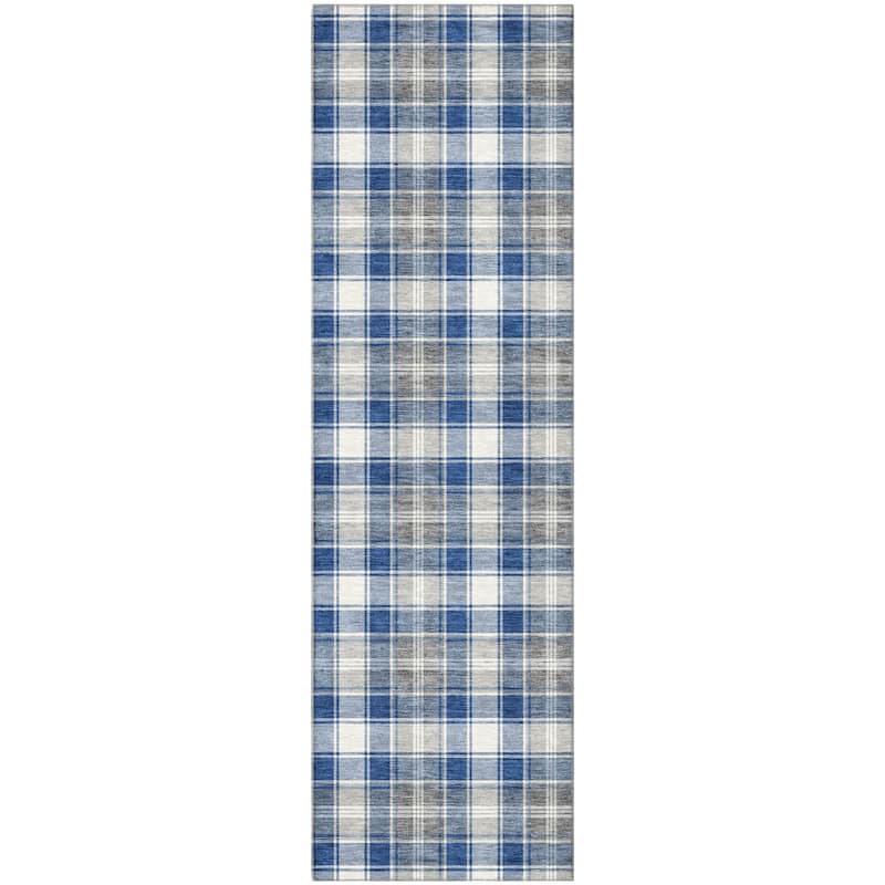 Premium Washable Super Soft Christmas Plaid Mayfield Rug
