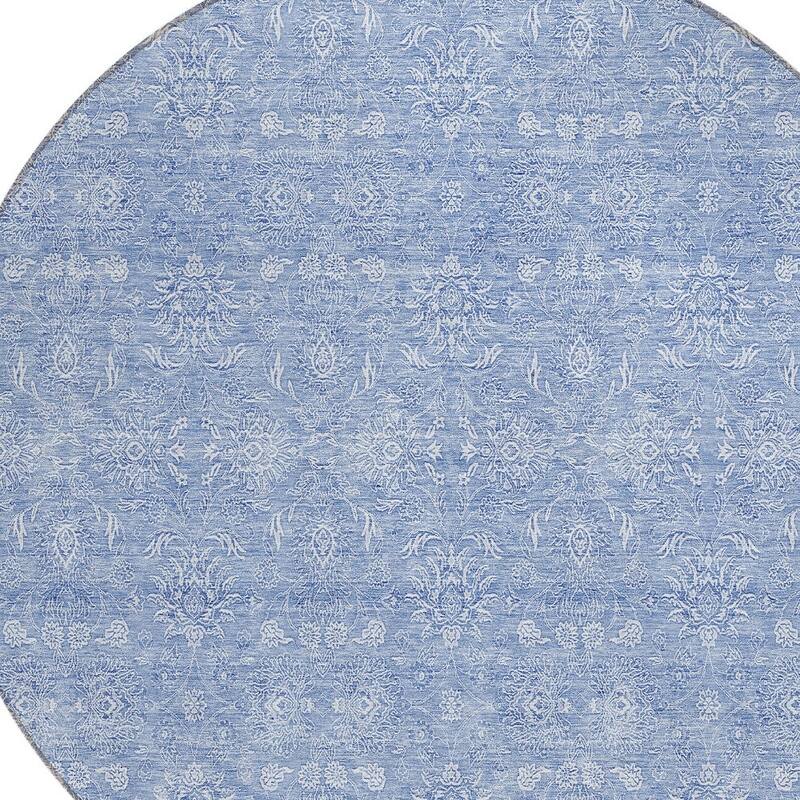 HomeRoots Floral Transitional Rectangle Outdoor Rug