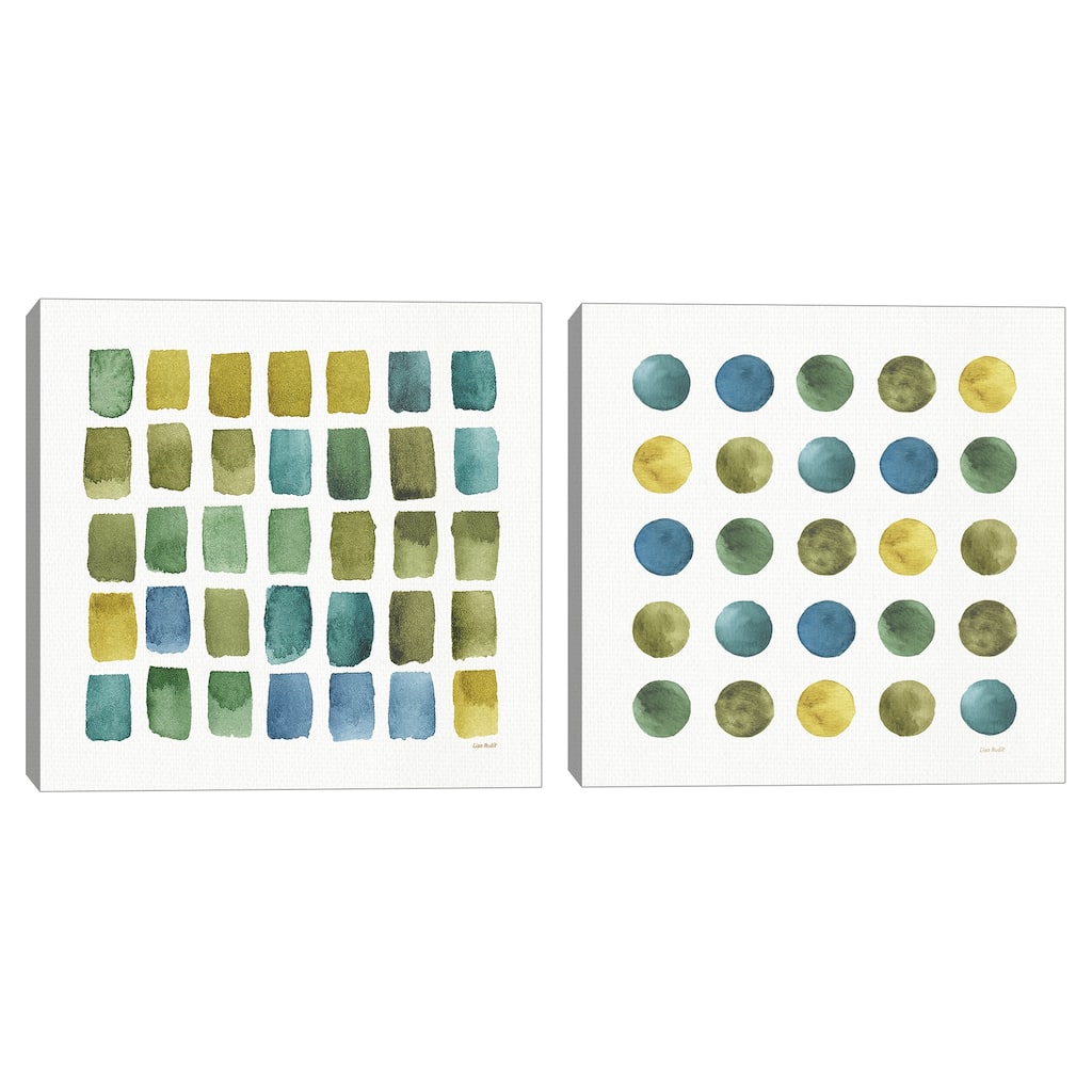 My Greenhouse Geo III, IV Canvas Art Prints