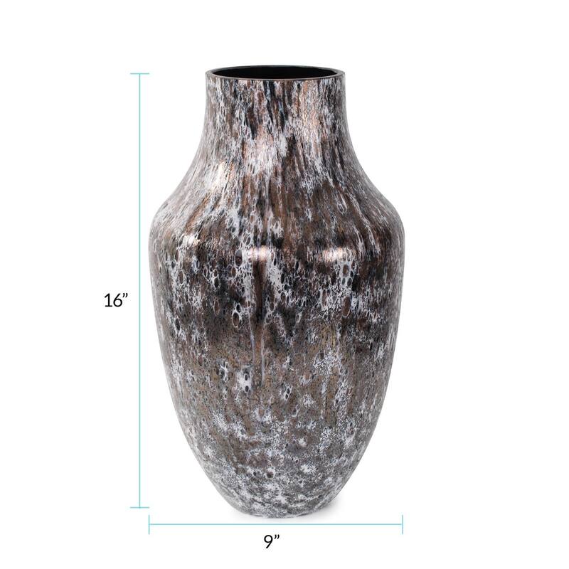 Zynsky Art Glass in Deep Mocha Brown