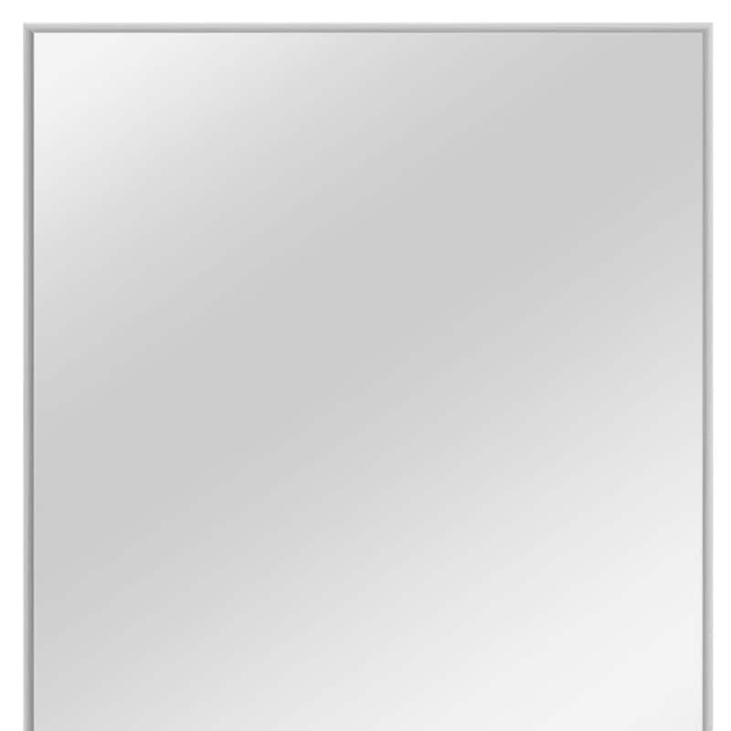 HomeRoots 51" Silver Metal Framed Accent Mirror