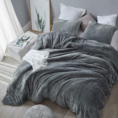The Original Plush - Coma Inducer® Oversized Comforter Set - Steel Grey