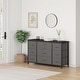 preview thumbnail 19 of 42, 55 Inch TV Stand 10 Drawer TV Dresser with Charging Station