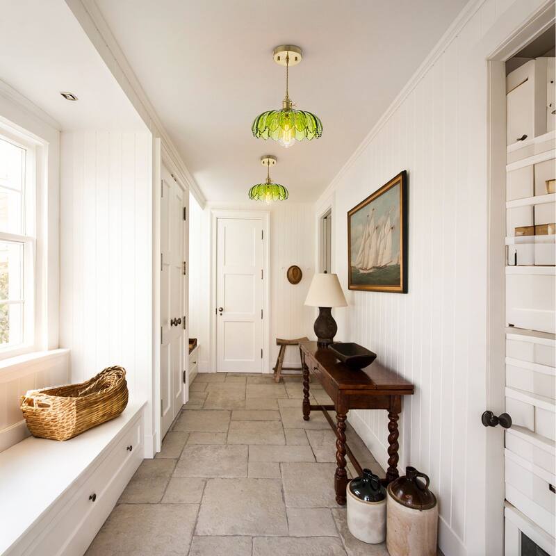 10'' Wide Flower Pendant Light for Kitchen Island