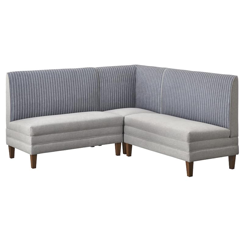 Lifestorey Phillips 3-Piece Upholstered Banquette Set