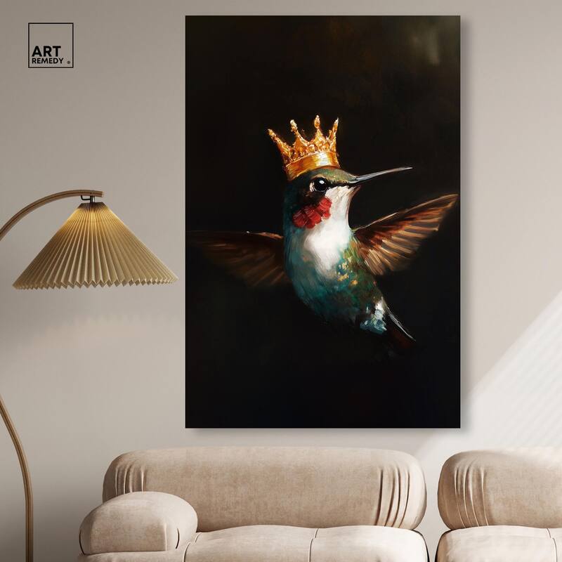 Royal Bird I Canvas by Art Remedy, Gallery Wrapped