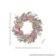 preview thumbnail 4 of 2, 24" Summer Flower Fruit Punch Wreath