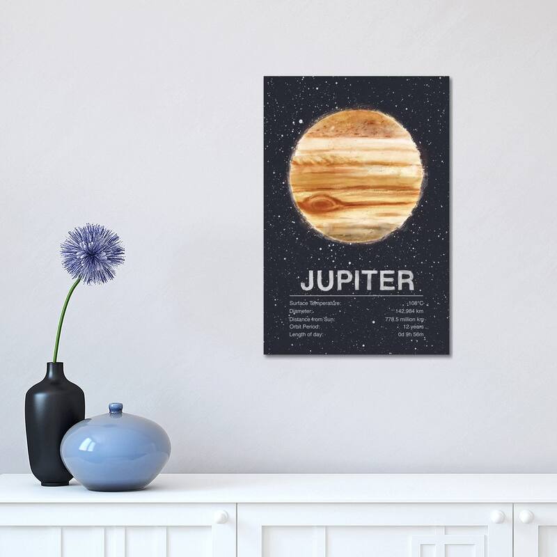 iCanvas "Jupiter" by Tracie Andrews Canvas Print - 18x12x1.5