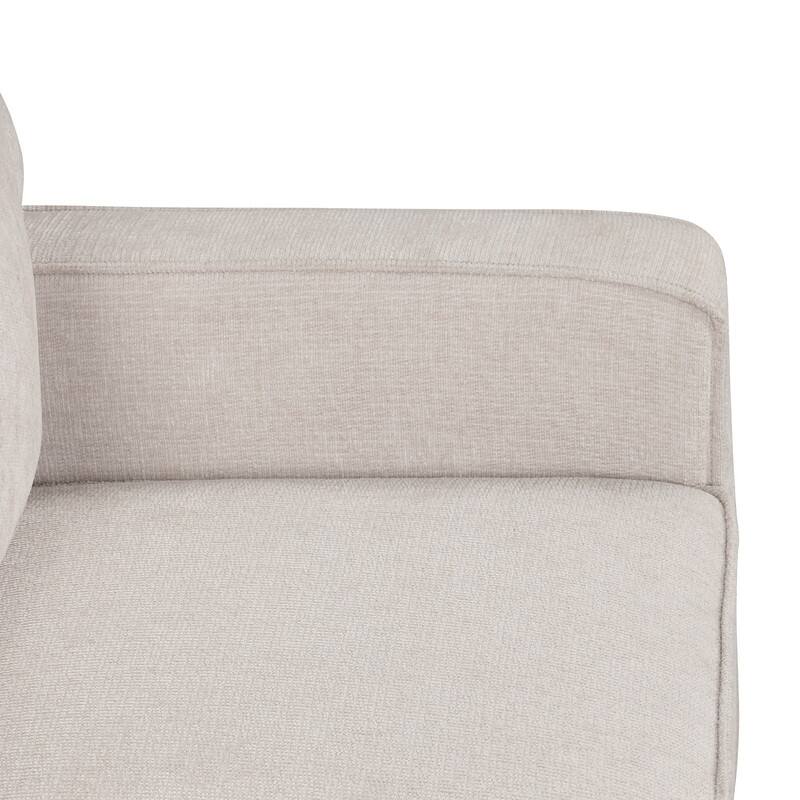 Upholstery Sleeper Sectional Sofa with Storage and 2 Cup Holder, Modern Corner Sectional with Pull-Out Sleeper and USB port