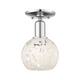 Option Polished Chrome / White Mouchette