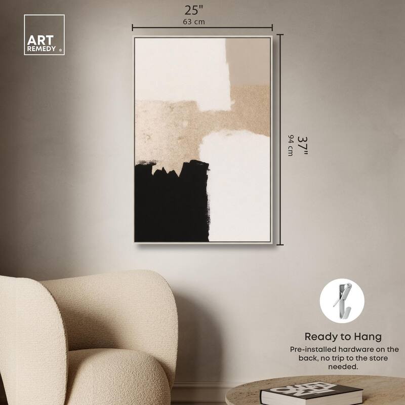 Earth and Ink I Canvas by Art Remedy