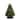 Kurt Adler 12-Inch Battery Operated LED Lighted Ceramic Green Tree Table Piece