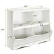 preview thumbnail 3 of 8, Gymax Children Storage Unit Kids Bookshelf Bookcase Baby Toy Organizer - See Details