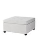 preview thumbnail 28 of 41, Carlsbad Tufted Square Storage Ottoman by Christopher Knight Home