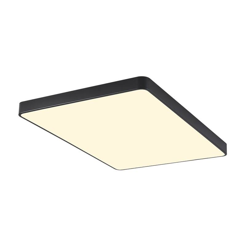 Dimmable LED Wide Rectangular Flush Mount Light 33.9 in