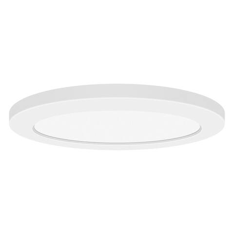 Access Lighting Slim 5.5" LED Flush Mount - White Finish
