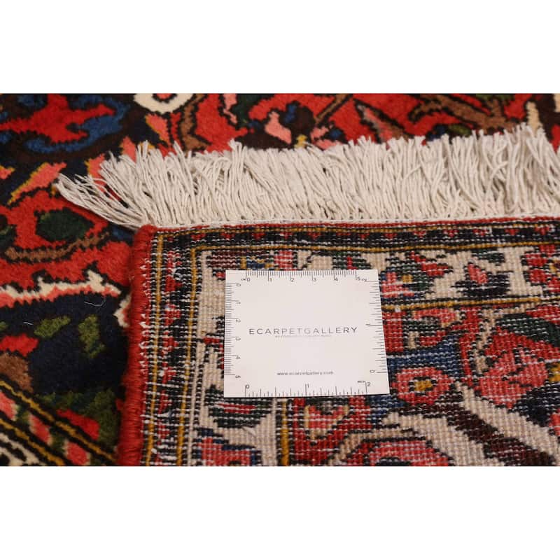 ECARPETGALLERY Hand-knotted Kayseri Red Wool Rug - 5'5 x 8'4