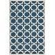 preview thumbnail 30 of 183, SAFAVIEH Handmade Cambridge Trudie Geometric Wool Rug 6' x 9' - Navy Blue/Ivory - Rectangle