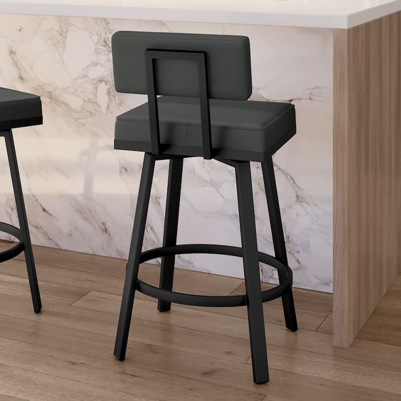 Amisco Staten Swivel Counter & Bar Stool