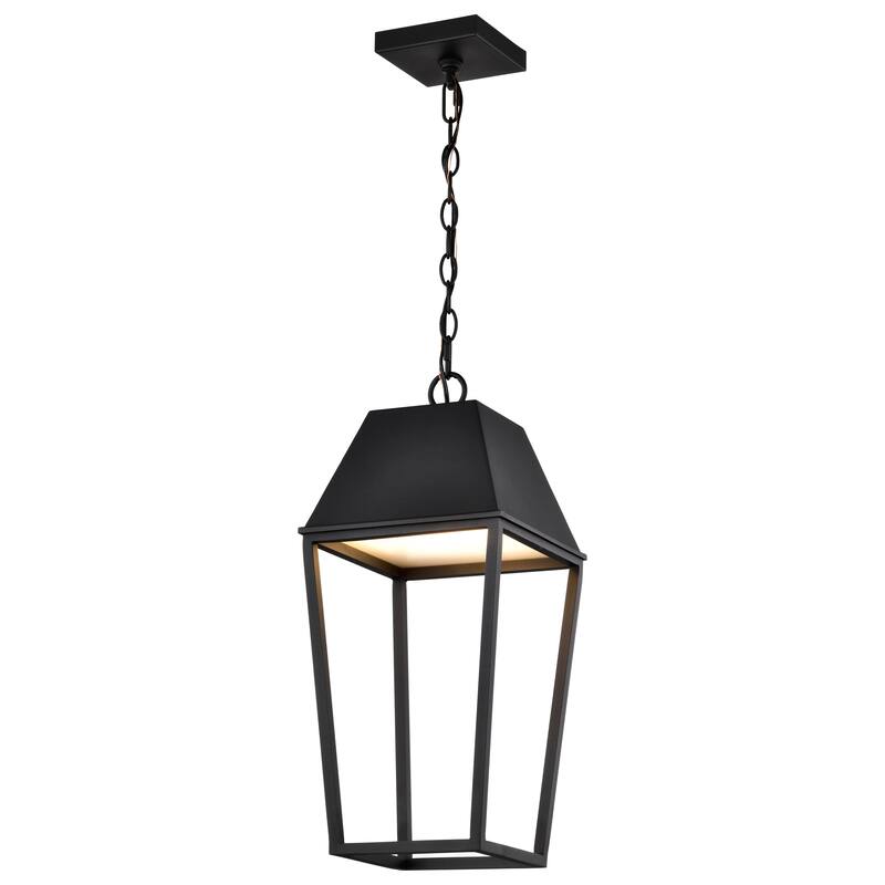Colt 10 Watt LED Hanging Pendant Matte Black Finish