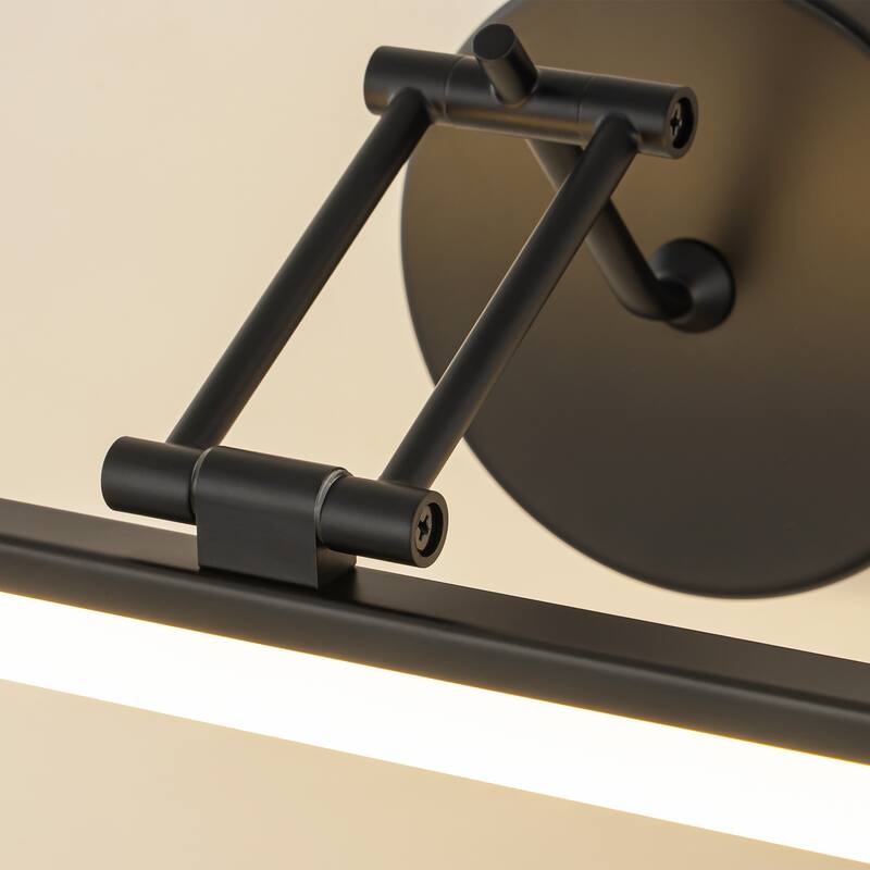 22.8" Mid-Century Modern Linear LED Bathroom Vanity Light Picture Frame Light