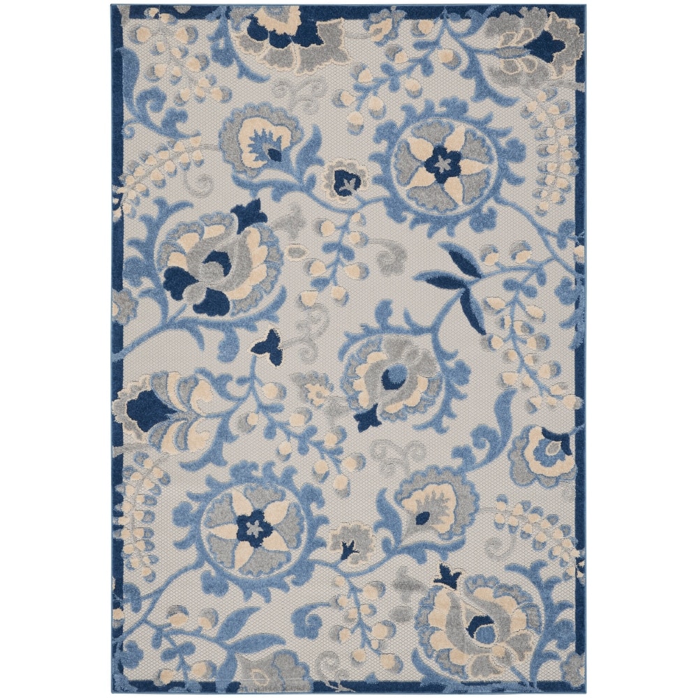Nourison Alice Indoor/Outdoor Floral Area Rug
