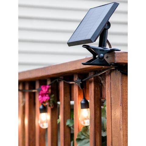 Brightech Ambience Pro Solar Panel for Filament Bulbs - Black