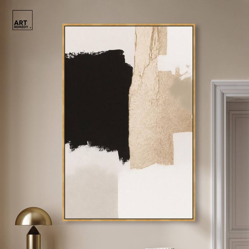 Earth and Ink II Canvas by Art Remedy