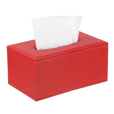 Tissue Box Cover with Magnetic Bottom, 1 Pcs