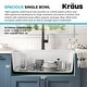 preview thumbnail 71 of 121, KRAUS Bellucci Workstation Undermount Granite Composite Kitchen Sink