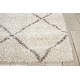 preview thumbnail 41 of 120, Nourison Brisbane Large Diamond Geometric Modern Shag Area Rug
