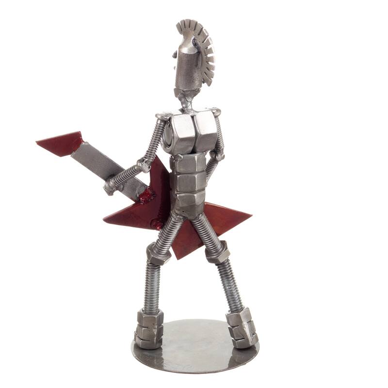 Novica Handmade Melodies From My Garage Recycled Metal Statuette