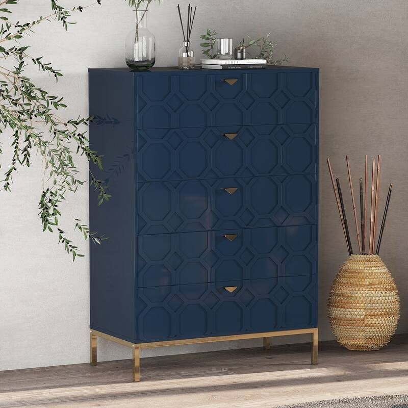 5 drawers cabinet