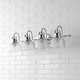 preview thumbnail 13 of 113, Shirley Metal/Glass LED Vanity Light, by JONATHAN Y