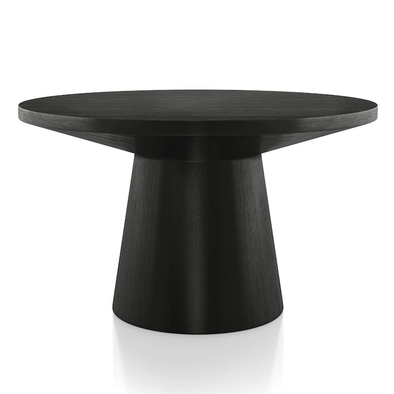 Furniture of America Vitten Modern 2-Piece Solid Wood Round Accent Table Set