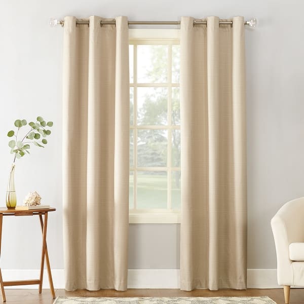slide 2 of 32, Cooper Energy-Saving Black Out Curtain Panel 40x95 - Linen