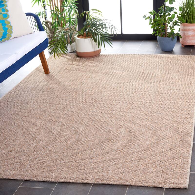 SAFAVIEH Sisal All Weather Tishie Indoor/Outdoor Waterproof Patio Backyard