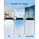 preview thumbnail 25 of 23, 14,000 BTU Portable AC, 3-in-1 Cooling/Fan/Dehumidifier, LED Panel, Remote, 750 Sq Ft