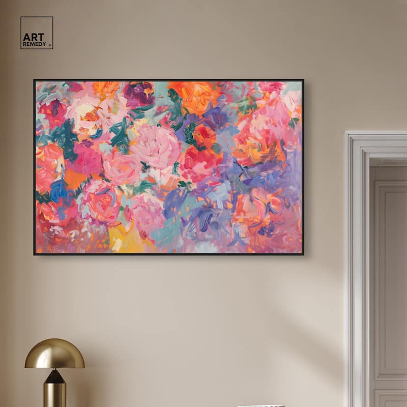 Kaleidoscope of Color Canvas by Art Remedy