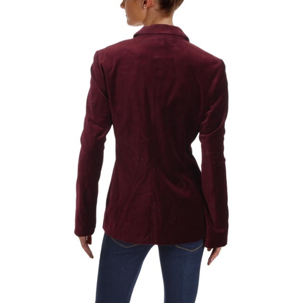 lauren ralph lauren velvet blazer