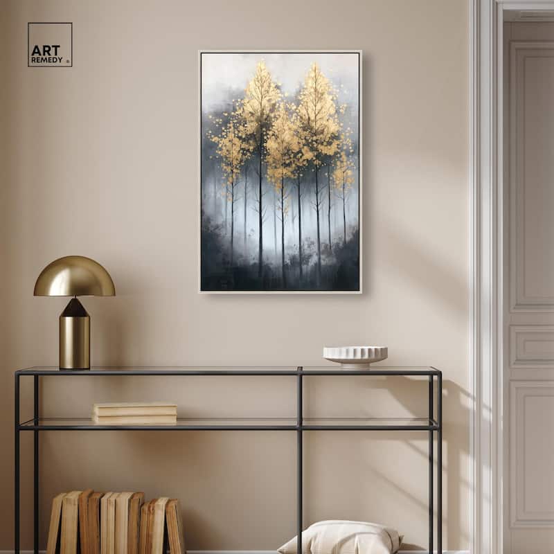 Gilded Grove Canvas by Art Remedy